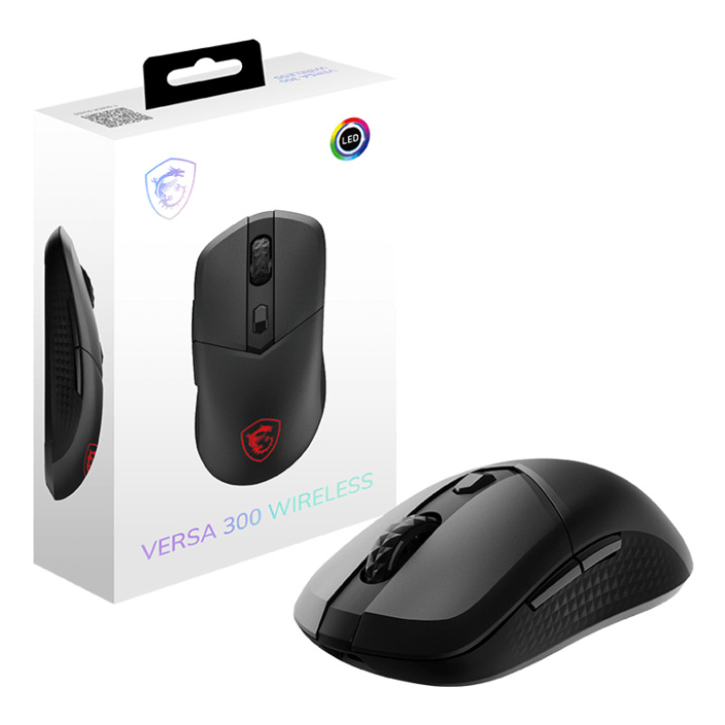 MOUSE MSI VERSA 300 WIRELESS RGB BLACK image 5